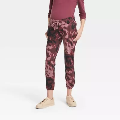 Women's Match Back Maternity Jogger Pants - Ingrid & Isabel Tie Dye Size Medium • $14.40