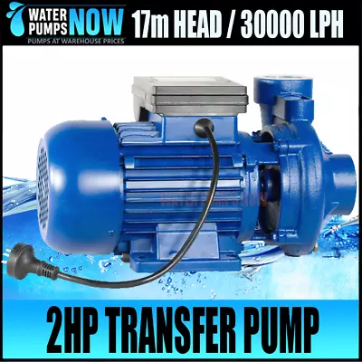 High Flow Water Transfer Farm Pump Max' 500 L/min 17m Head CENTRIFUGAL 2DK20 • $399