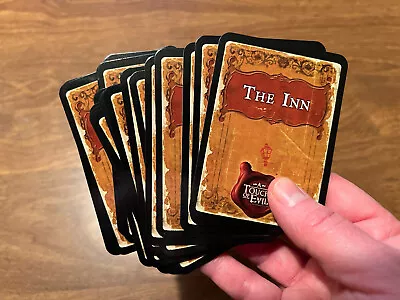 A Touch Of Evil Game Replacement Pieces 20 The Inn Cards Flying Frog • $6.99