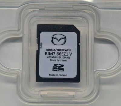 £26.95 • Buy Genuine Mazda 2022/23 Map Sat Nav Sd Card Uk Europe Russia Mazda 3, Cx-30  Bjm7