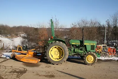 1988 John Deere 950 Tractor 4WD Diesel W/ M5-4 Woods Brush Hog Mower Attachment • $14999.99