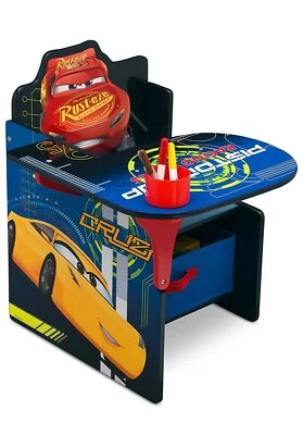 $249.99 • Buy Cars Disney Lightning McQueen Chair Desk With Storage Bin (a) S19