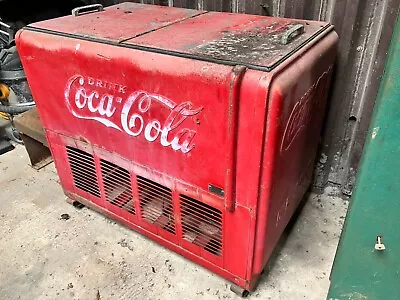 1936 Original Vintage Coca Cola Cooler Chest Westinghouse Lovely Original Patina • £1500