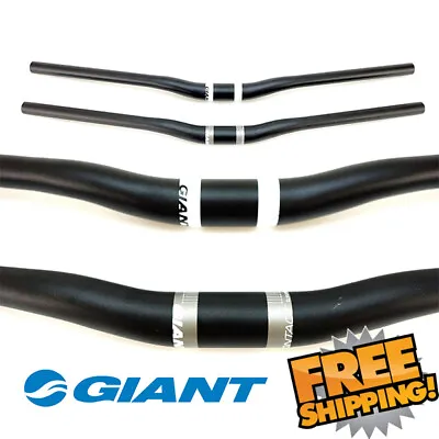 Giant Contact Trail MTB Riser Handlebar 31.8 X 690mm Alu 7075 249g-Black/Silver • $17.90