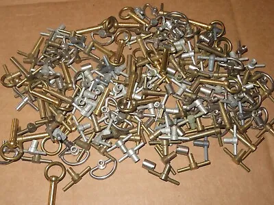 Mixed Lot Of 200 + Vintage Music Box Movement Winding Key Parts Project Repair • $69.99