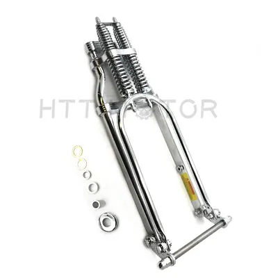 Custom Springer Front End Fit -4  Under Stock For Harley Davidson Bobber Chrome • $449.89