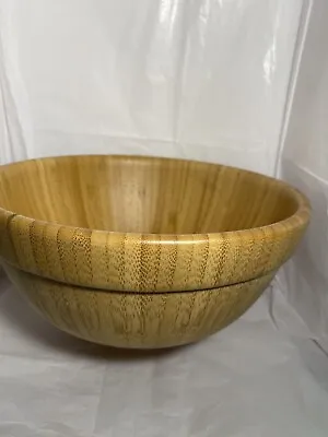 Pampered Chef Bamboo Bowl Large • $21.08