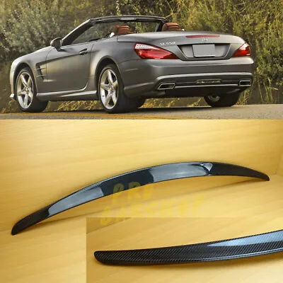 Trunk Spoiler Wing SL-Class For Mercedes Benz R231 Roadster 2012-2018 Carbon • $199