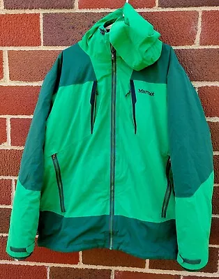 Marmot Membrain Jacket Men's 2XL Green Removable Liner  • $80