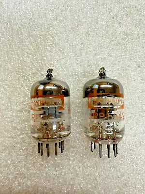 RAYTHEON JRP-5842 Windmill Getter Preamp Tubes Pair (Western Electric 417A) • $50