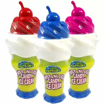 Crazy Candy Factory Twist 'N' Lick Candy Ice Cream - From Giant Bradley's Sweet  • £1.29