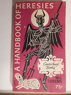 Vintage Handbook Of Heresies ~ Scary Demon On Cover! • $149.28