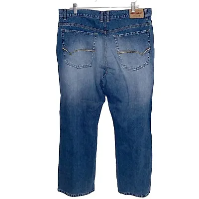 Union Bay Jeans Mens 38X32 Loose Boot Cut Denim Vintage Baggy 90s Y2K Grunge • $22.90