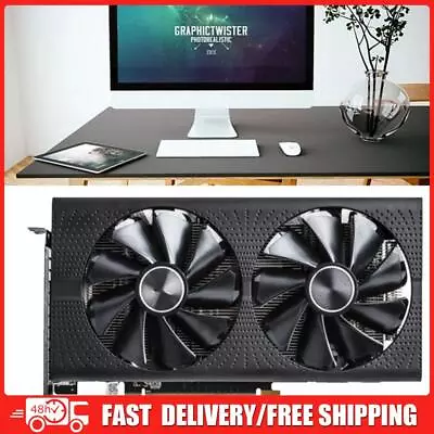 RX 580 8GB Graphics Card PCI-E 3.0 0x16 Video Card With Dual Fan For Gaming PC • $172.25