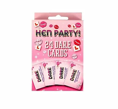 Hen Party Dare Cards Game Girls Night Hen Party Night Ladies Party Accessories • £2.99