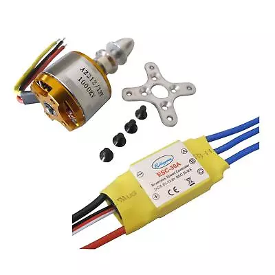 A2212 1000kv Brushless Motor + 30a ESC For Multicopter 450 X525 Quadcopter • $27.91