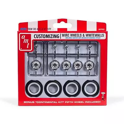 AMT KH Wire Wheels & Tires Parts Pack AMTPP033 Plastic Models Other Misc • $19.99