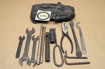 VINTAGE TRIUMPH MOTORCYCLE Tool Kit Tools And Bag • $349.99