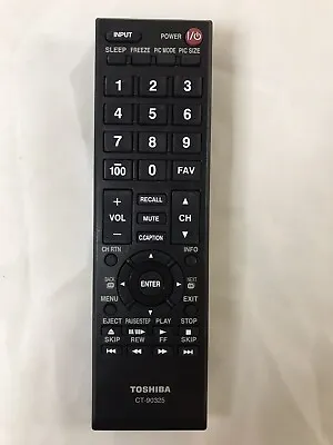 CT90325 LED TV Remote For Toshiba 32C100U2 32C100UM 55HT1U 32C100U2 • $7.95