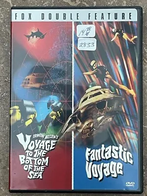 “Voyage To The Bottom Of The Sea” “Fantastic Voyage” DVD Double Feature Classics • $15