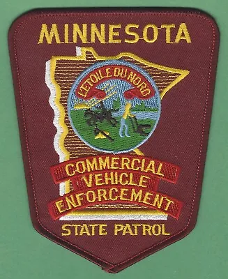 Minnesota State Patrol Commercial Vehicle Enforcement Shoulder Patch • $8