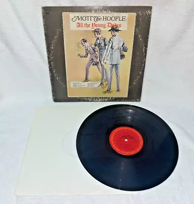 Mott The Hoople -  All The Young Dudes  -1972~ LP Record Custom Label KC31750 • $4.79