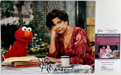 Sonia Manzano Signed Sesame Street Elmo 8x10 Photo Autograph JSA COA • $54.95