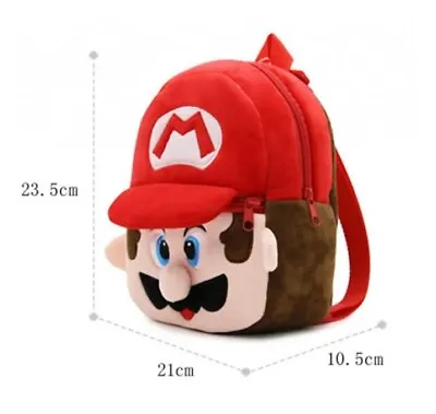 Super Mario Bros Plush Backpack Super Mario Bag • £10