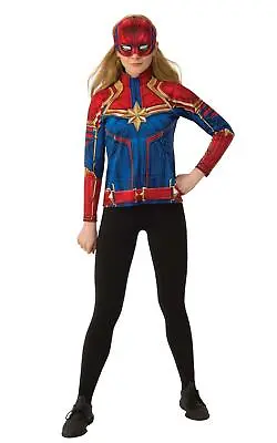 £32.72 • Buy Adult Captain Marvel Costume Womens Fancy Dress Endgame Ladies Fancy Outfit