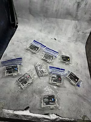 9 Genuine Epson 48 Ink 1-T04823-T04831-T04841-T0485 1-T0486 —- 1 • $45.55