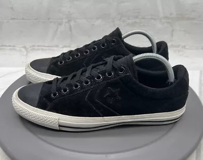 Converse Shoes One Star Unisex 9-M/ 11-W Black Suede Leather Athletic Sneakers • $34.99