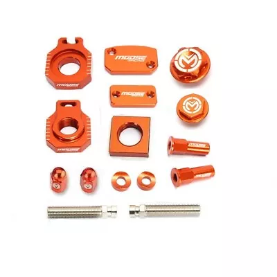 Moose Racing Bling Pack Billet Aluminum Orange For KTM 125SX 150SX 2014-2015 • $45.95