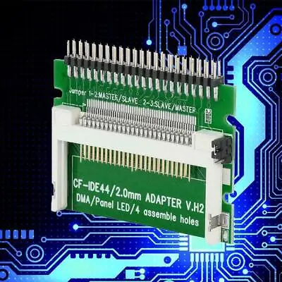 CF Compact Flash Card To 2.5  44-Pin IDE Laptop PC Converter T1H Hard M1K3 • £5.44