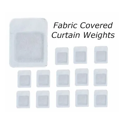 Fabric Covered Lead Curtain Hem Weights (13g) Packs Of 48121650 • £2.95