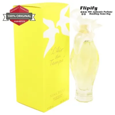 L'AIR DU TEMPS Perfume 1.7 Oz / 3.3 Oz / 3.4 Oz / 1 Oz / EDP EDT Spray For WOMEN • $45.98