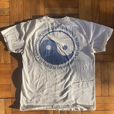 Mac Miller Swimming In Circles T Shirt 2020 Double Sided White Short Sleeve L • $53.99