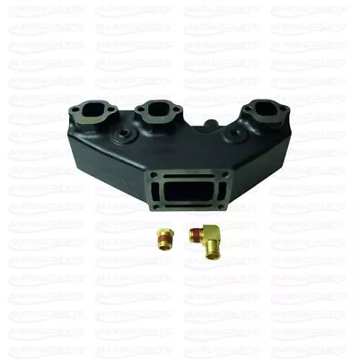 Exhaust Manifold 4.3L V6 Volvo Penta OMC Replace GM262 1993 Plus 3857656 3847499 • $424.59