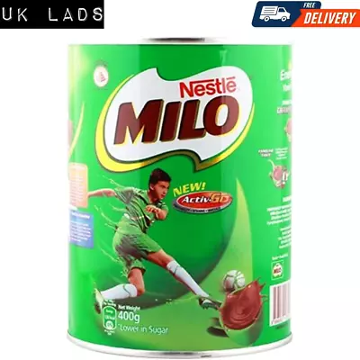 Milo Instant Malt Chocolate Drinking Powder Tin - 400g *FRESH NEW* • £6.84