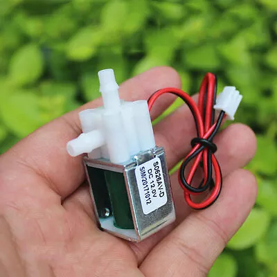 DC12V Micro Mini Electric Solenoid Valve Normally Closed Air Water Control Valve • $5.89