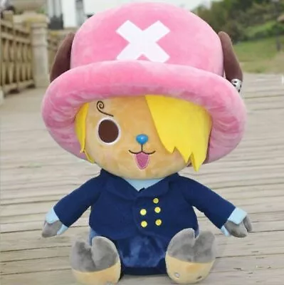 New ONE PIECE Sanji Chopper Plush Toy Doll Pink Stuffed Pillow Kids Favor Anime • $24.19