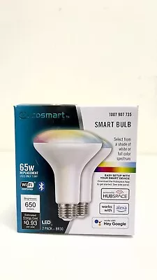 Eco-Smart BR30 65W Replacement Dimmable LED Light Smart Bulb. 2-Pack • $10.79