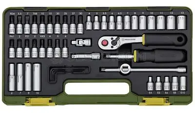 50 Pcs Precision Engineer's Set With 1/4  Baton Ratchet Proxxon 23280 • $194.49