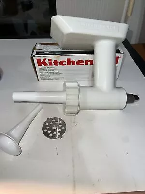 KitchenAid Stand Mixer Attachment Sausage Stuffer In Box Accs PARTS NOTE • $5.50