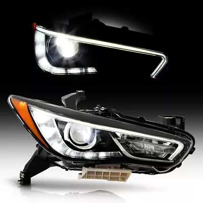 [RIGHT]Factory Style LED Projector Headlight For 2019-2020 Infiniti QX60 Right • $486.99