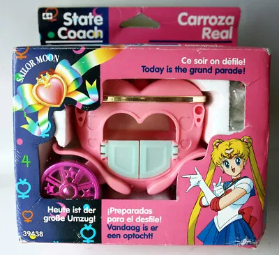 Very Rare Vintage 1993 Sailor Moon State Coach Grand Parade Bandai New ! • $151.73