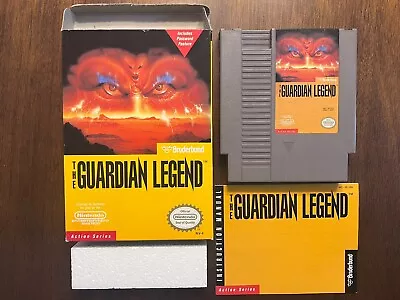 THE Guardian Legend NES! Almost CIB (no Sleeve) Box Game Manual Only!  Rare RPG • $74.99