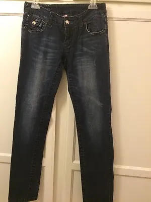 True Religion Thick Stitch With Crystal Buttons  Size 28 • $20