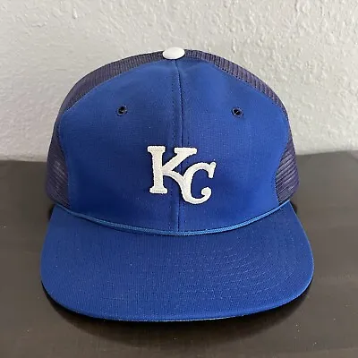 Vintage Kansas City Royals Baseball Sports Specialties Snapback Mesh Trucker Hat • $20