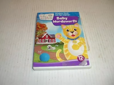 Disney Baby Einstein Baby Wordsworth DVD • $2.95