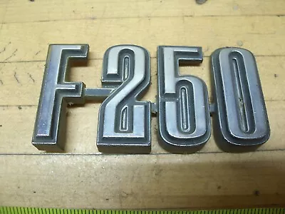 Vintage Ford F250 Pickup Truck Emblem Ornament Badge • $14.99